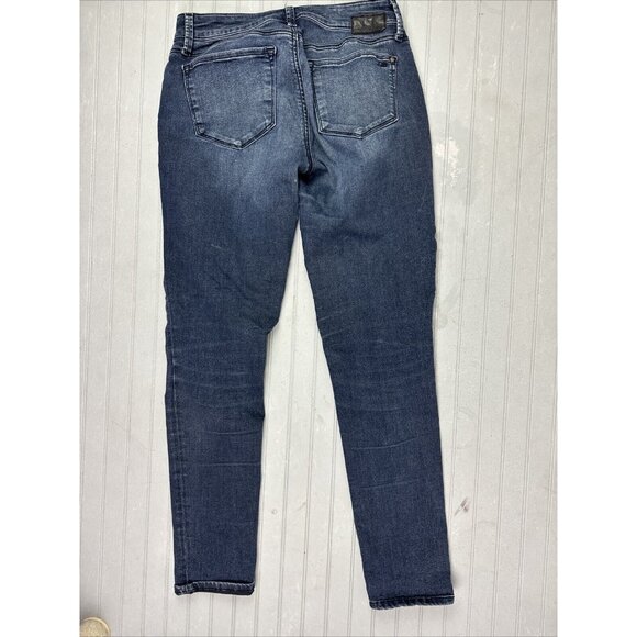 Mavi Size 27 Womens Jeans Low Rise Skinny Dark Wash Stretch - Picture 4 of 4